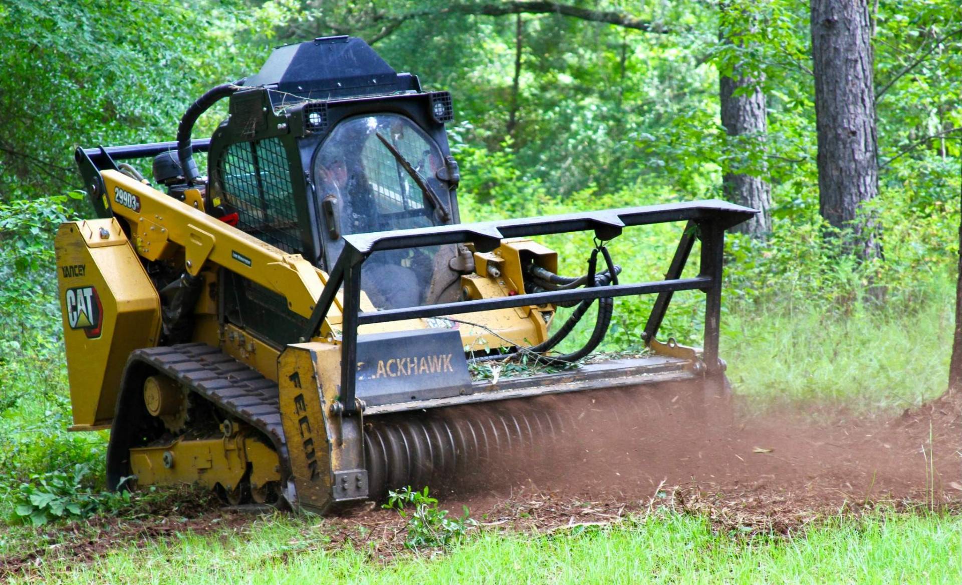 Flatline Forestry land clearing, forestry mulching, and dirt work project in Middle Georgia — photo 3