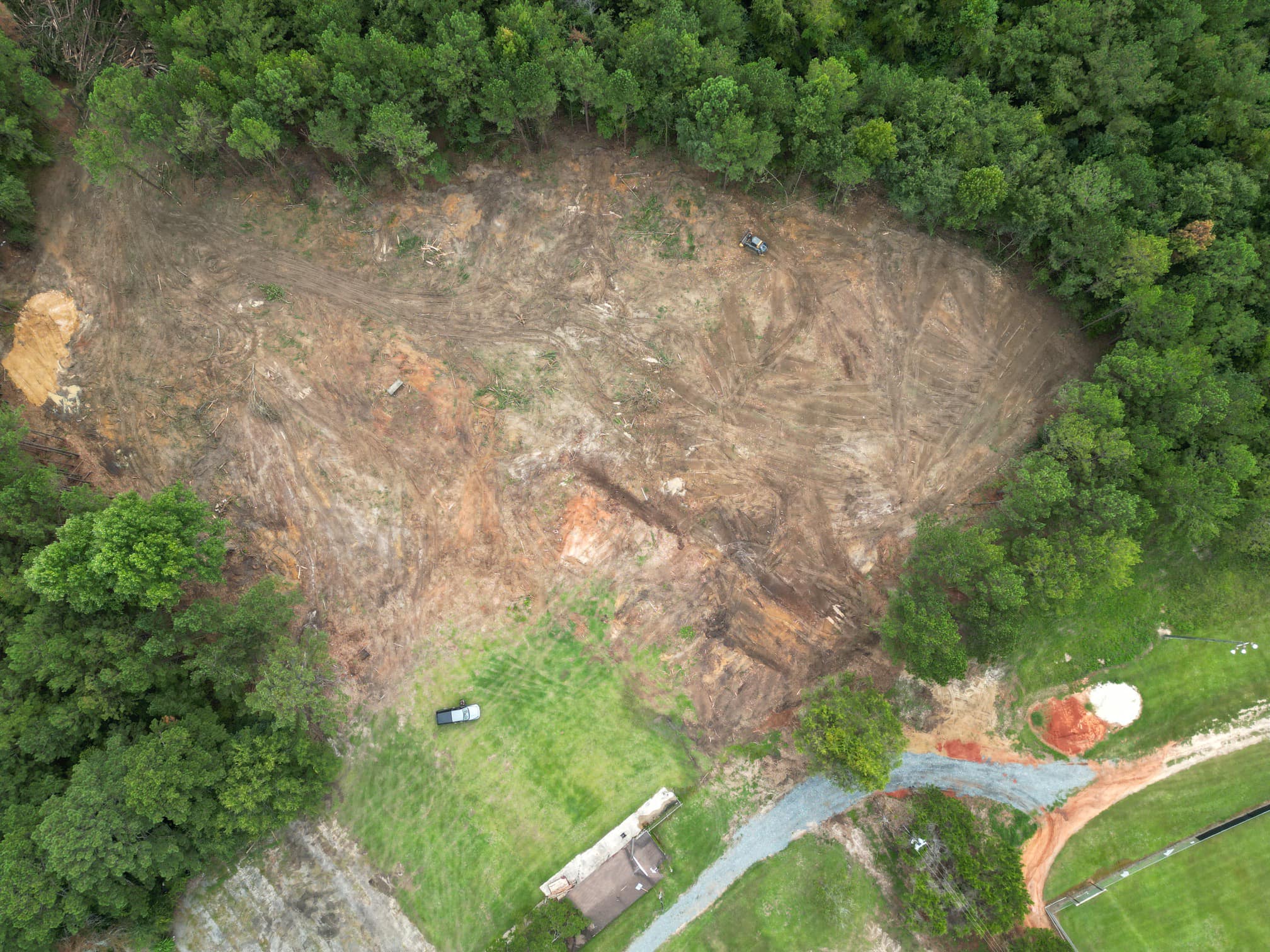 Land clearing project in Middle Georgia — Flatline Forestry job 7