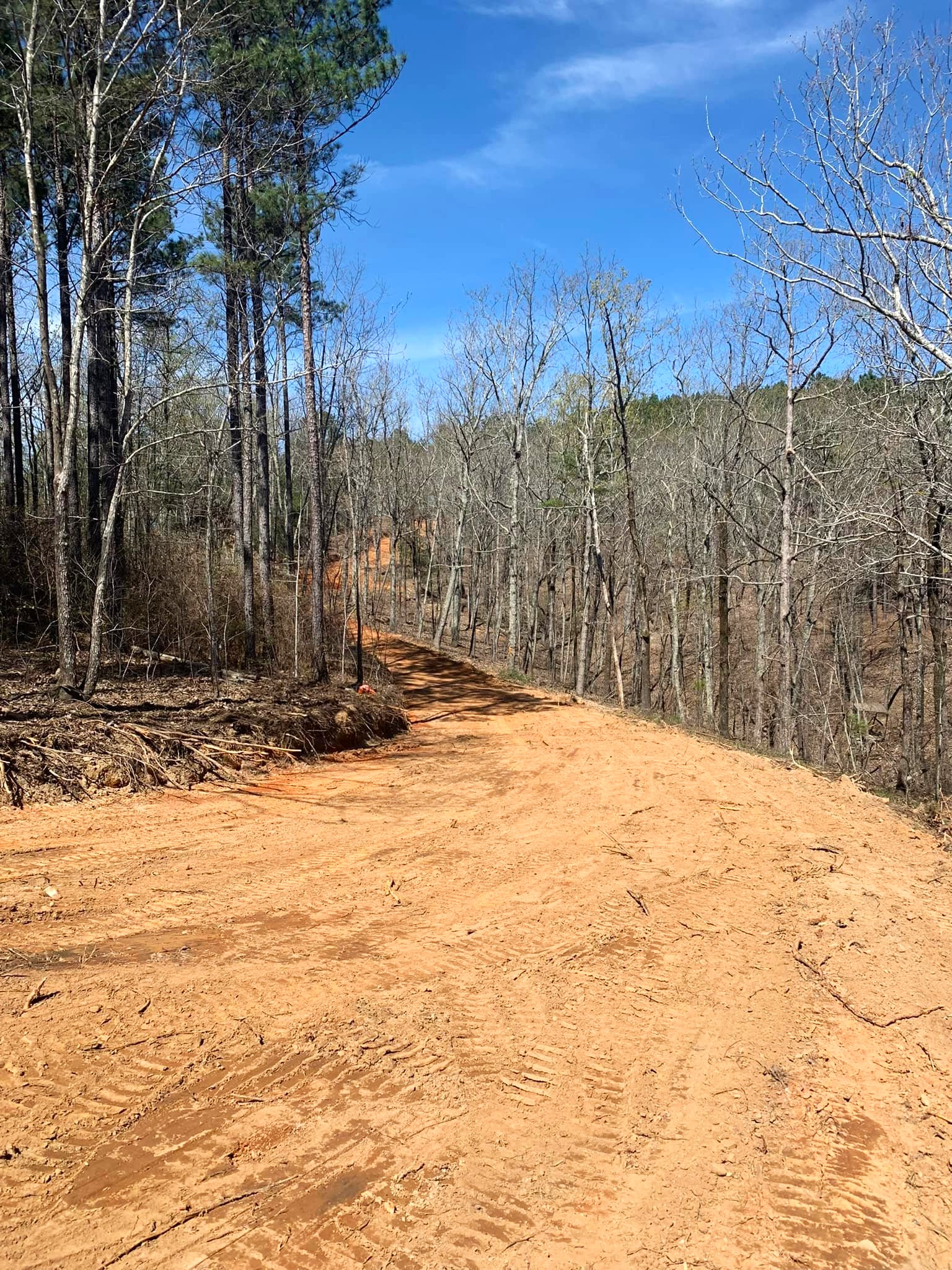 Construction site prep project in Middle Georgia — Flatline Forestry job 8